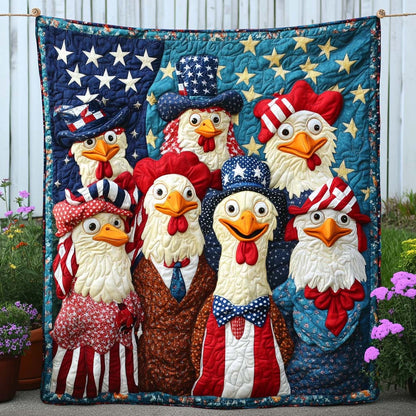 Stars and Beaks Quilted Blanket NCU0NT8160