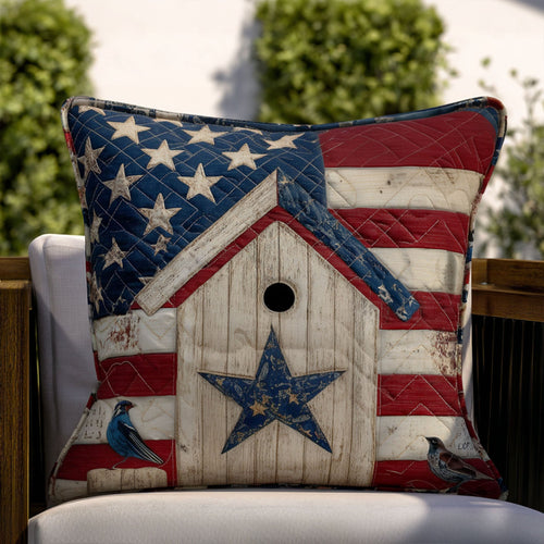 Stars of Valor Quilted Pillow Case NCU0PT7710