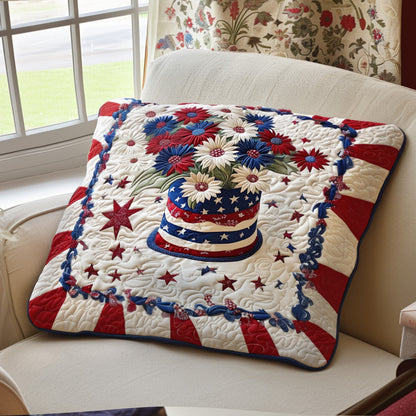 Stars in Bloom Quilted Bedding Pillow Case NCU0PT3808