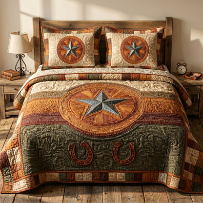 State Pride 3-Piece Quilted Bedding Set NCU0NT12775