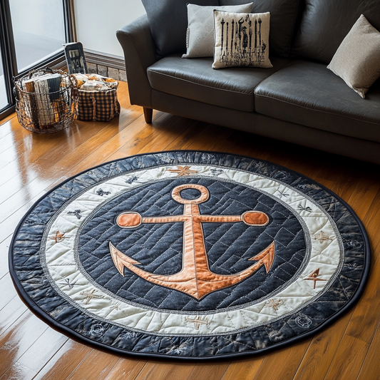 Steady Tide Quilted Round Mat NCU0DK5201