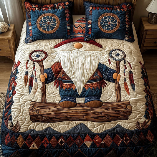 Stone Guardian 3-Piece Quilted Bedding Set NCU0PT2776