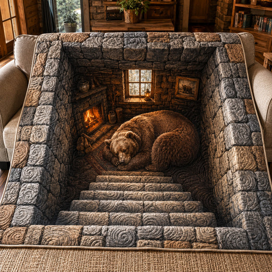 Stone Slumber Quilted Blanket NCU0TV1934