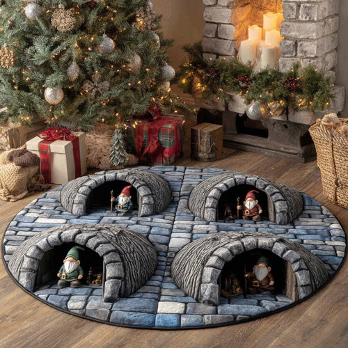 Stone Tunnel Gnome Circle Round Carpet NCU0XD2027