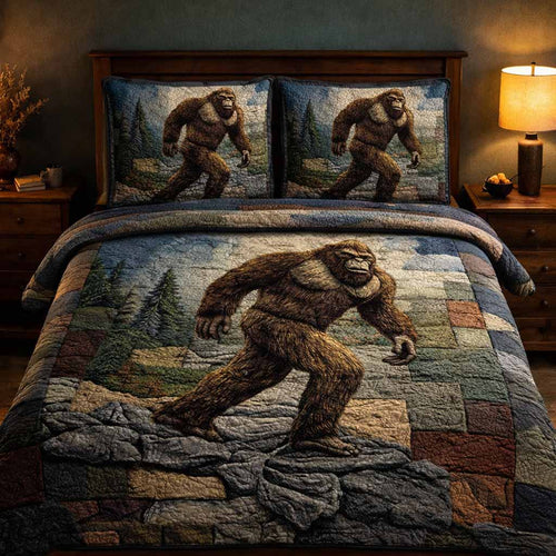 Stone Walker 3-Piece Quilted Bedding Set NCU0XD2493