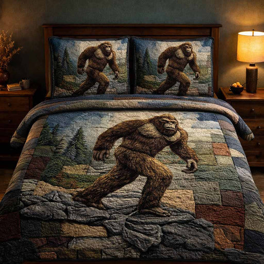Stone Walker 3-Piece Quilted Bedding Set NCU0XD2493