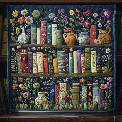 Stories and Blooms Quilted Blanket NCU0PT5963