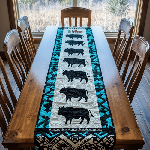 Storm Treader Quilted Table Runner NCU0DK4398