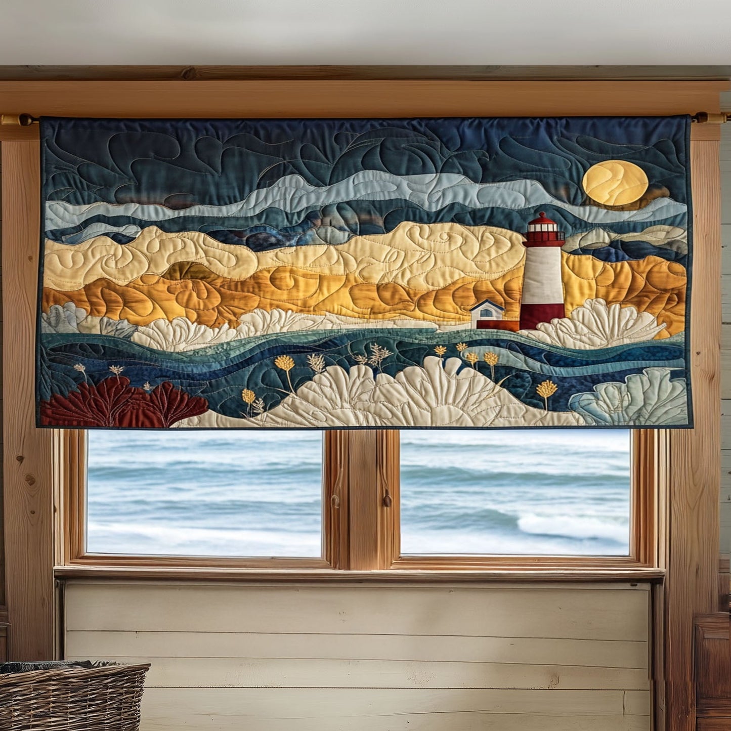 Storm and Shine Quilted Valance NCU0PT4413