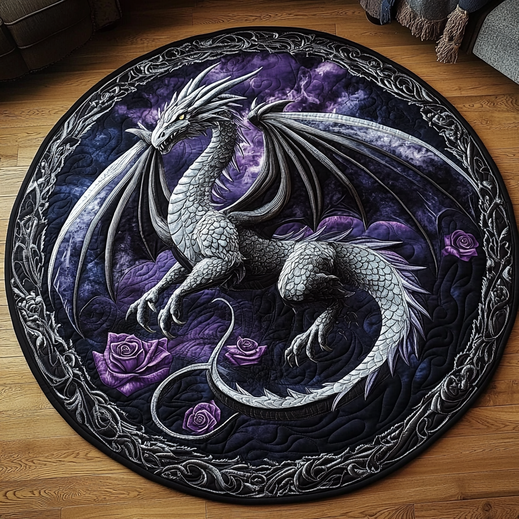 Stormscale Quilted Round Mat NCU0DV3727