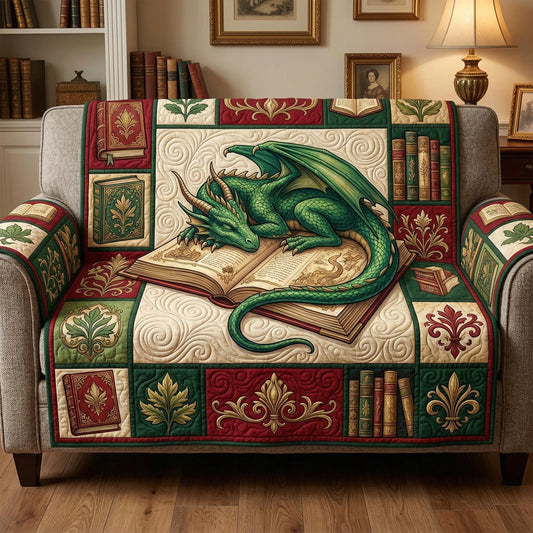 Story Dragon Quilted Sofa Cover NCU0TD2596