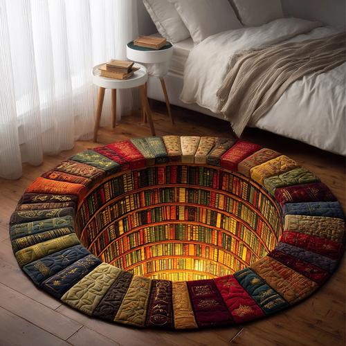 Story Portal Quilted Round Mat NCU0DK11151