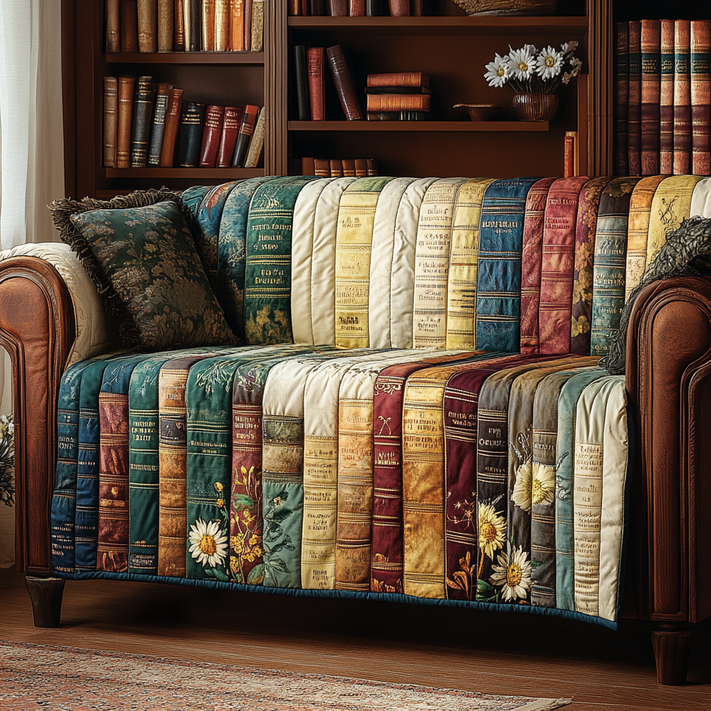 Story Portal Quilted Sofa Cover NCU0DK11464