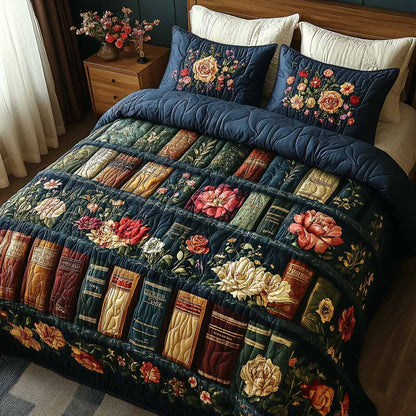 Storybook Charm 3-Piece Quilted Bedding Set NCU0XD2625