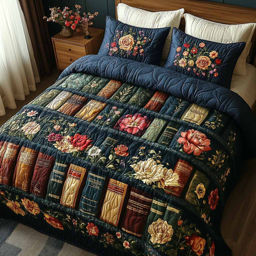 Storybook Charm 3-Piece Quilted Bedding Set NCU0XD2625