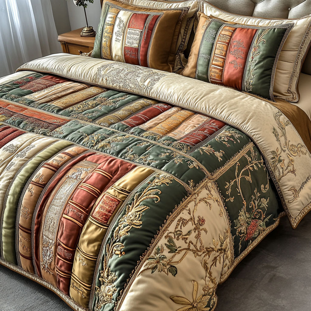 Storybook Dreams 3-Piece Quilted Bedding Set NCU0PT4881