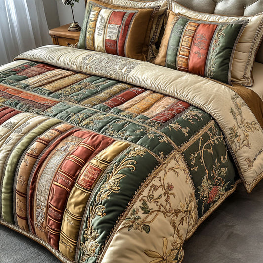 Storybook Dreams 3-Piece Quilted Bedding Set NCU0PT4881