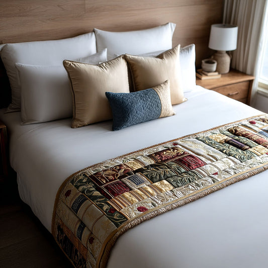 Storybook Sanctuary Quilted Bed Runner NCU0PT8048