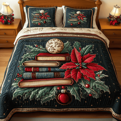 Storytime Serenity 3-Piece Quilted Bedding Set NCU0TH2300