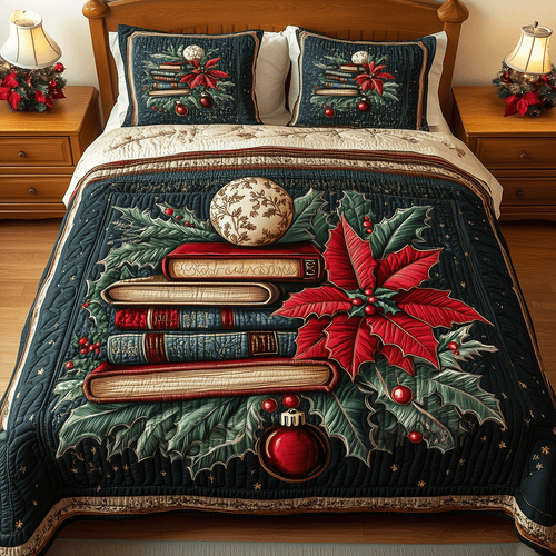 Storytime Serenity 3-Piece Quilted Bedding Set NCU0TH2300