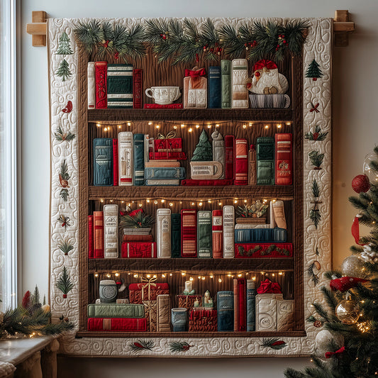 Storytime Shelf Quilted Blanket NCU0TH3483