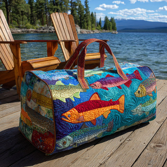 Stream Catch Quilted Duffle Bag NCU0PT9019