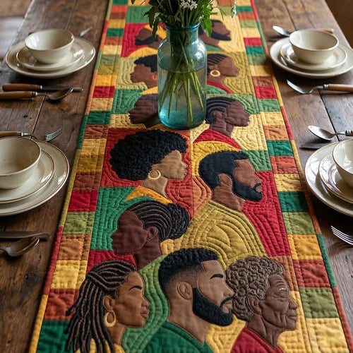 Strength in Roots Quilted Table Runner NCU0NT12573