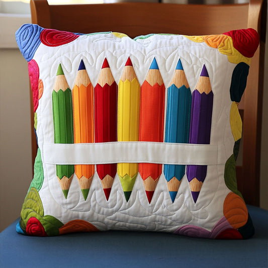 Study Time Treasures Quilted Pillow Case NCU0PT7212