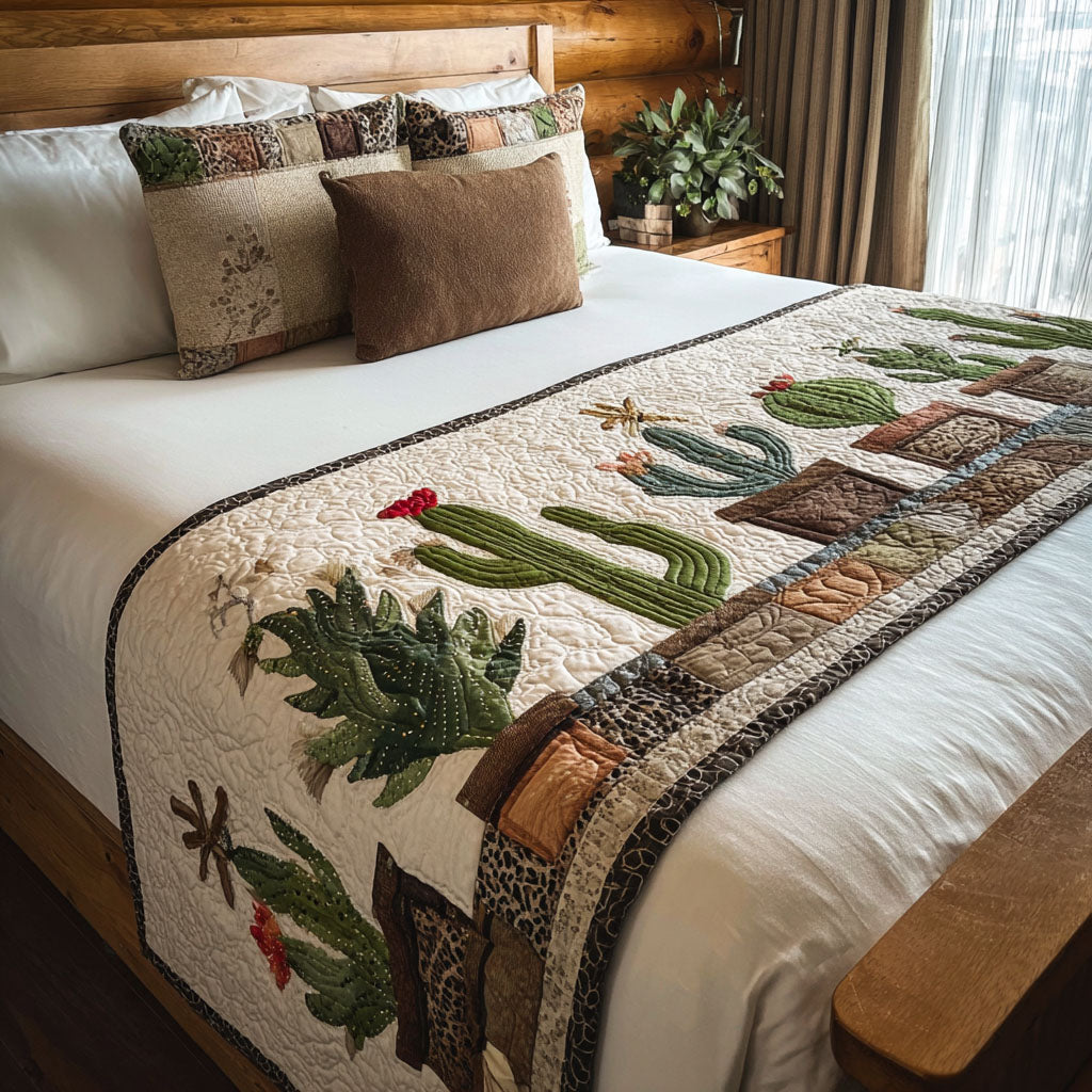 Succ It Up Quilted Bed Runner NCU0PT8630