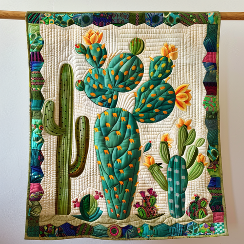 Succulent Serengeti Quilted Blanket NCU0NT168