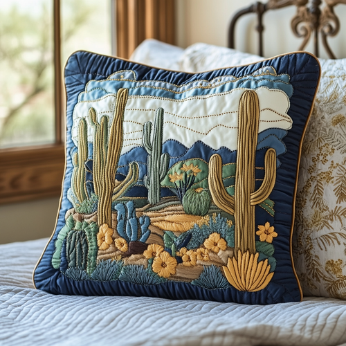 Succulent Sands Quilted Pillow Case NCU0DV4330
