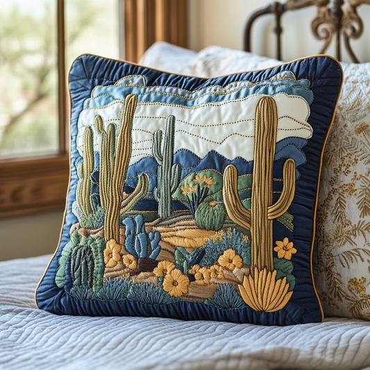 Succulent Sands Quilted Pillow Case NCU0DV4330