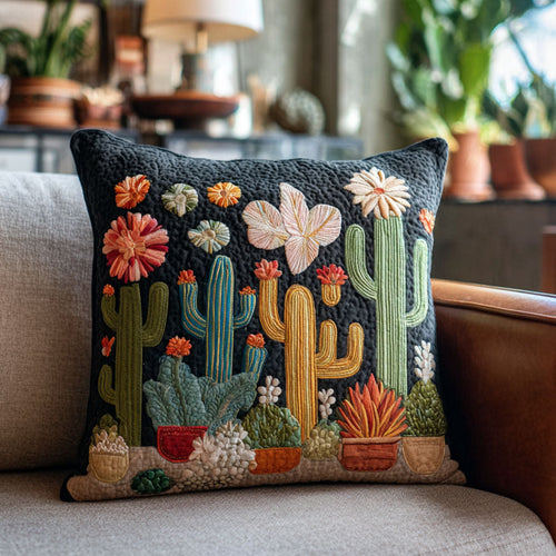 Succulent Spark Quilted Pillow Case NCU0PT8881