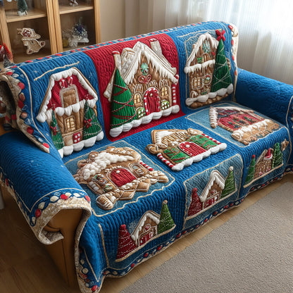 Sugar Cottage Quilted Sofa Cover NCU0TD1892