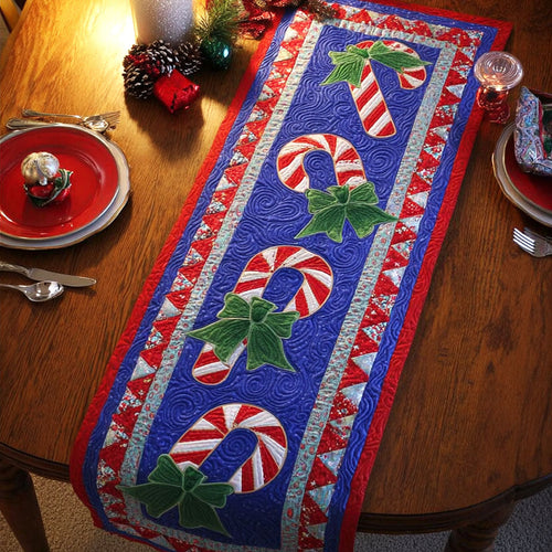 Sugarplum Dreams Quilted Table Runner NCU0TV291