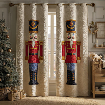 Sugarplum Night Quilted Curtains NCU0DV8566