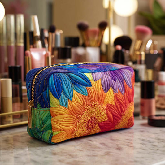 Summer Bloom Quilted Makeup Bag NCU0NT10239