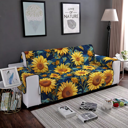 Summer Bloom Quilted Sofa Cover NCU0PT1616