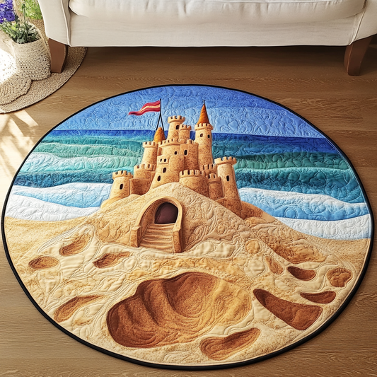 Summer Breeze Quilted Round Mat NCU0VH3854