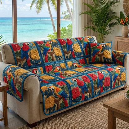 Summer Canopy Quilted Sofa Cover NCU0NT12163