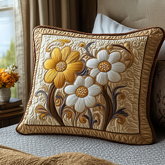 Summer Daisy Quilted Pillow Case NCU0DV4792