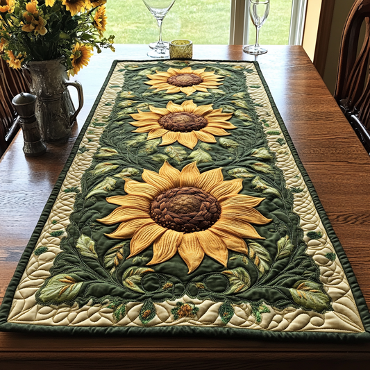 Summer Glow Quilted Table Runner NCU0DV3112