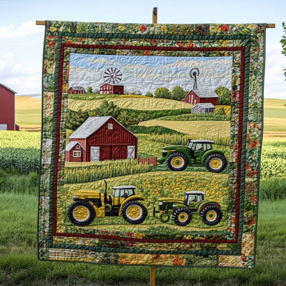 Summer Harvest Dreams Quilted Blanket NCU0PT5668