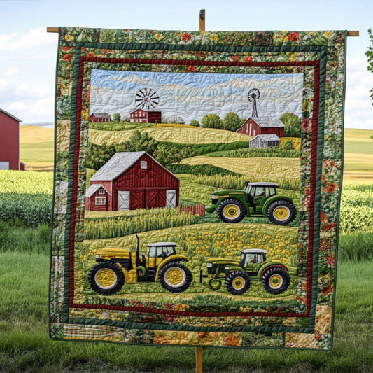 Summer Harvest Dreams Quilted Blanket NCU0PT5668