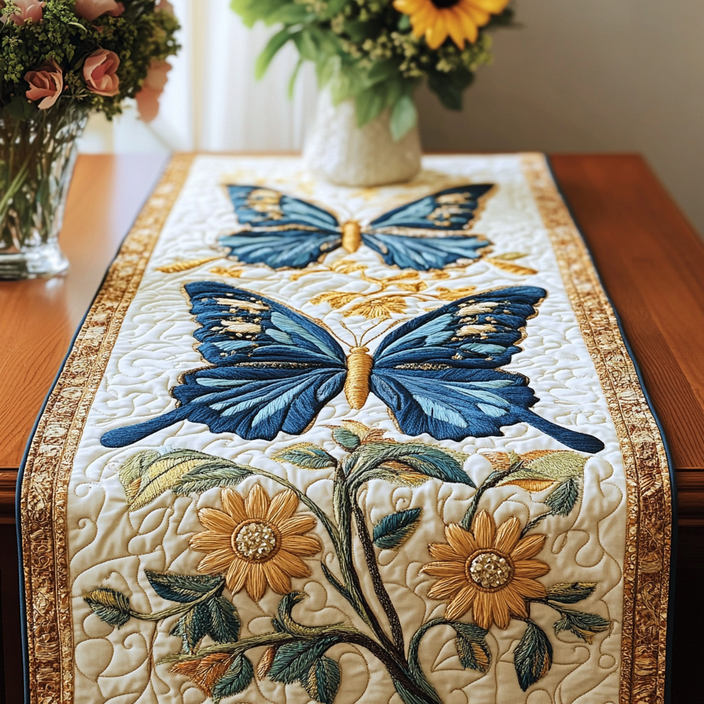 Summer Radiance Quilted Table Runner NCU0VL1130