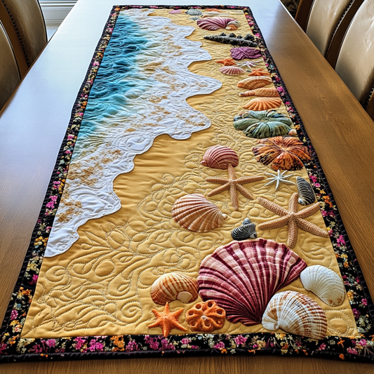 Summer Shore Quilted Table Runner NCU0DK6163