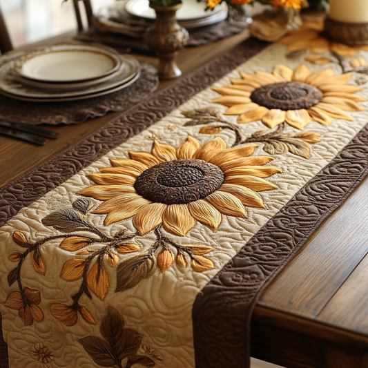Summer Sun Quilted Table Runner NCU0DV5348