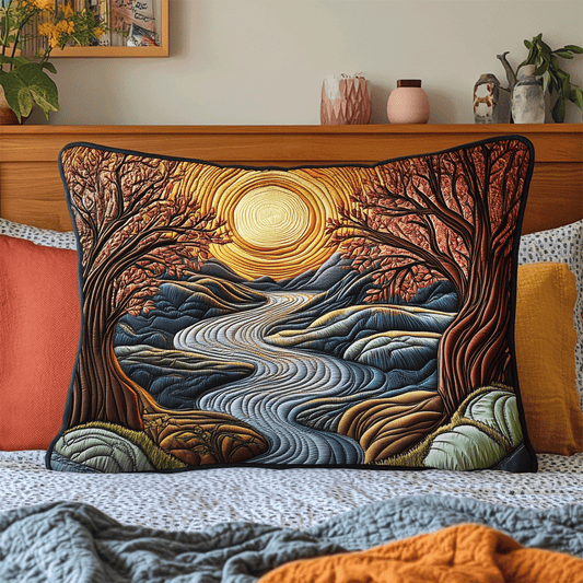 Sunbeam Serenity Quilted Bedding Pillow Case NCU0DV3653