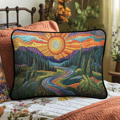 Sunbeam Serenity Quilted Bedding Pillow Case NCU0DK5293