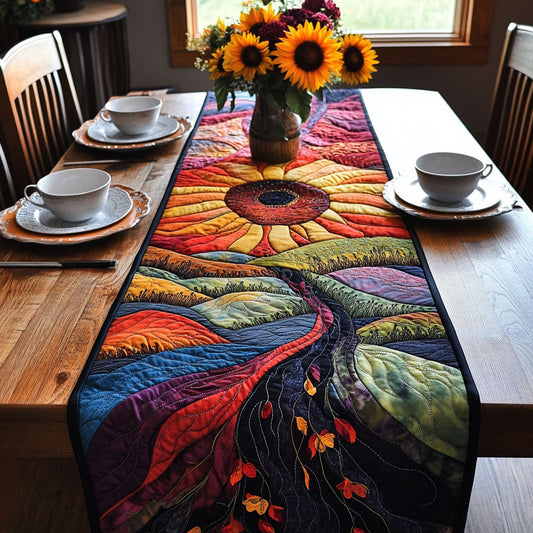 Sunbeam Stroll Quilted Table Runner NCU0PT5237